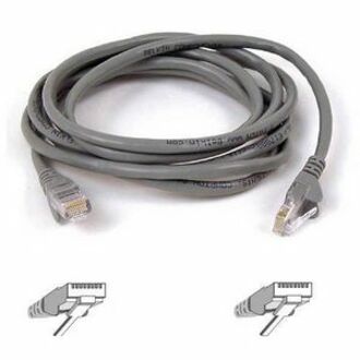 RJ-45 Male Network - RJ-45 Male Network - 5ft - Gray