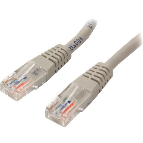 Category 5e - 15 ft - 1 x RJ-45 Male Network - 1 x RJ-45 Male Network - Gray