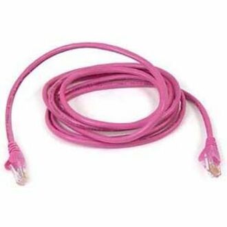 RJ-45 Male - RJ-45 Male - 1ft - Pink