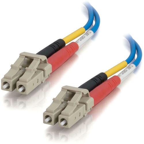 C2G-3m LC-LC 50/125 OM2 Duplex Multimode PVC Fiber Optic Cable - Blue (37367) Fiber Optic for Network Device - LC Male - LC Male - 50/125 - Duplex Multimode - OM2 - 3m - Blue