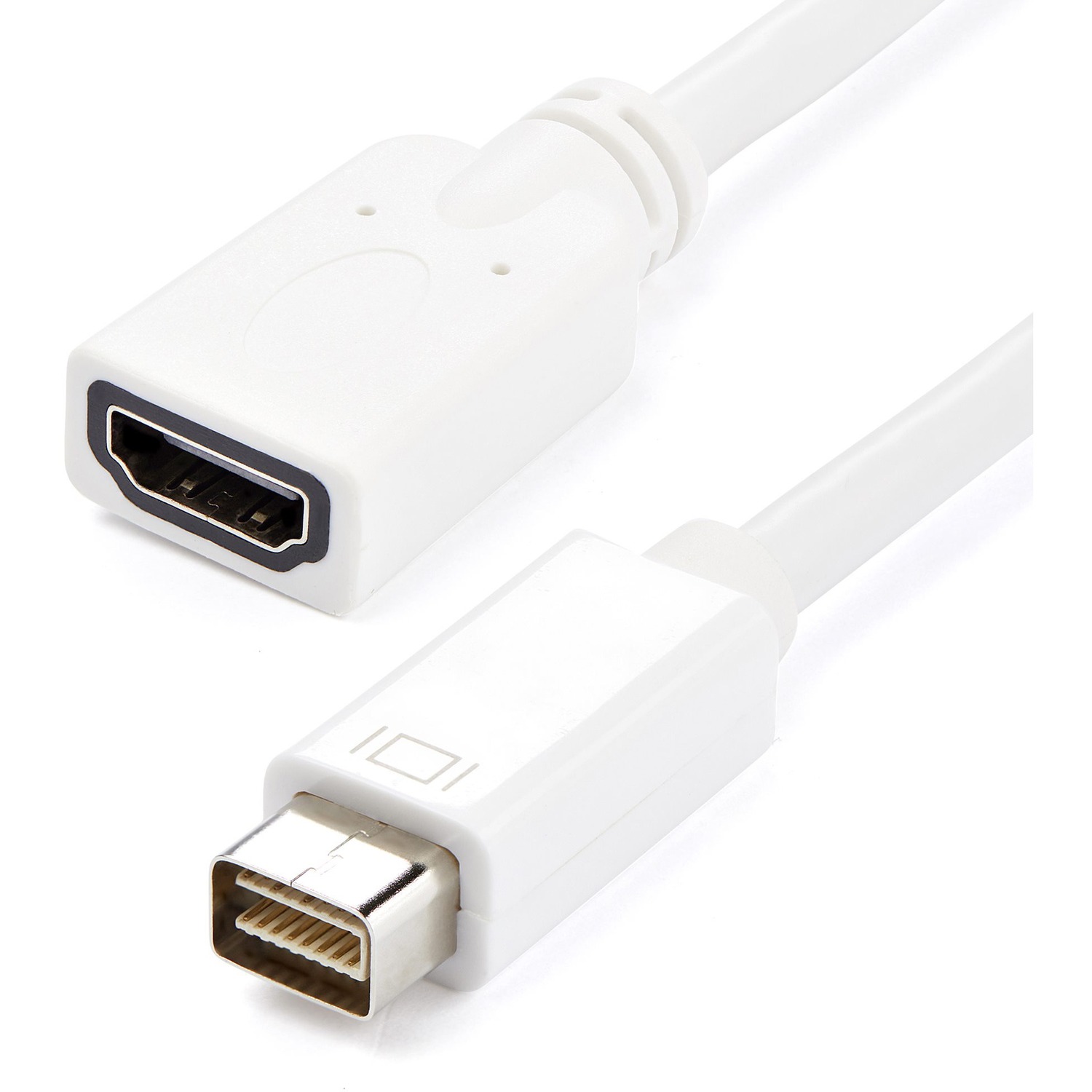 Connect your Mini DVI Apple MacBook or iMac computer to your HDTV - mini dvi to hdmi cable - mini dvi to hdmi adapter - macbook mini dvi adapter