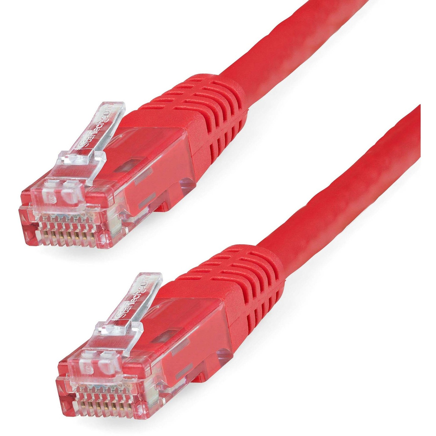 15ft Red CAT6 Ethernet cable delivers Multi Gigabit 1/2.5/5Gbps &amp; 10Gbps up to 160ft - 650MHz - Fluke tested to ANSI/TIA-568-2.D Category 6 - 24 AWG stranded 100% copper UL Rated wire (E132276-A) - 100W PoE - 15 foot - ETL - Molded UTP patch cord