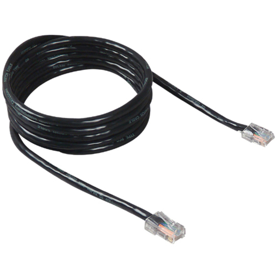 Belkin Category 6 UTP Patch Cable (TAA98001BLKS) 1 ft Category 6 Network Cable - First End: 1 x RJ-45 Network - Male - Second End: 1 x RJ-45 Network - Male - Patch Cable - Black - TAA Compliant