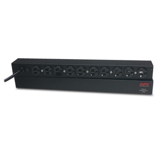 10 x NEMA 5-15R - 1.8kVA - 1U 19" Rack-mountable