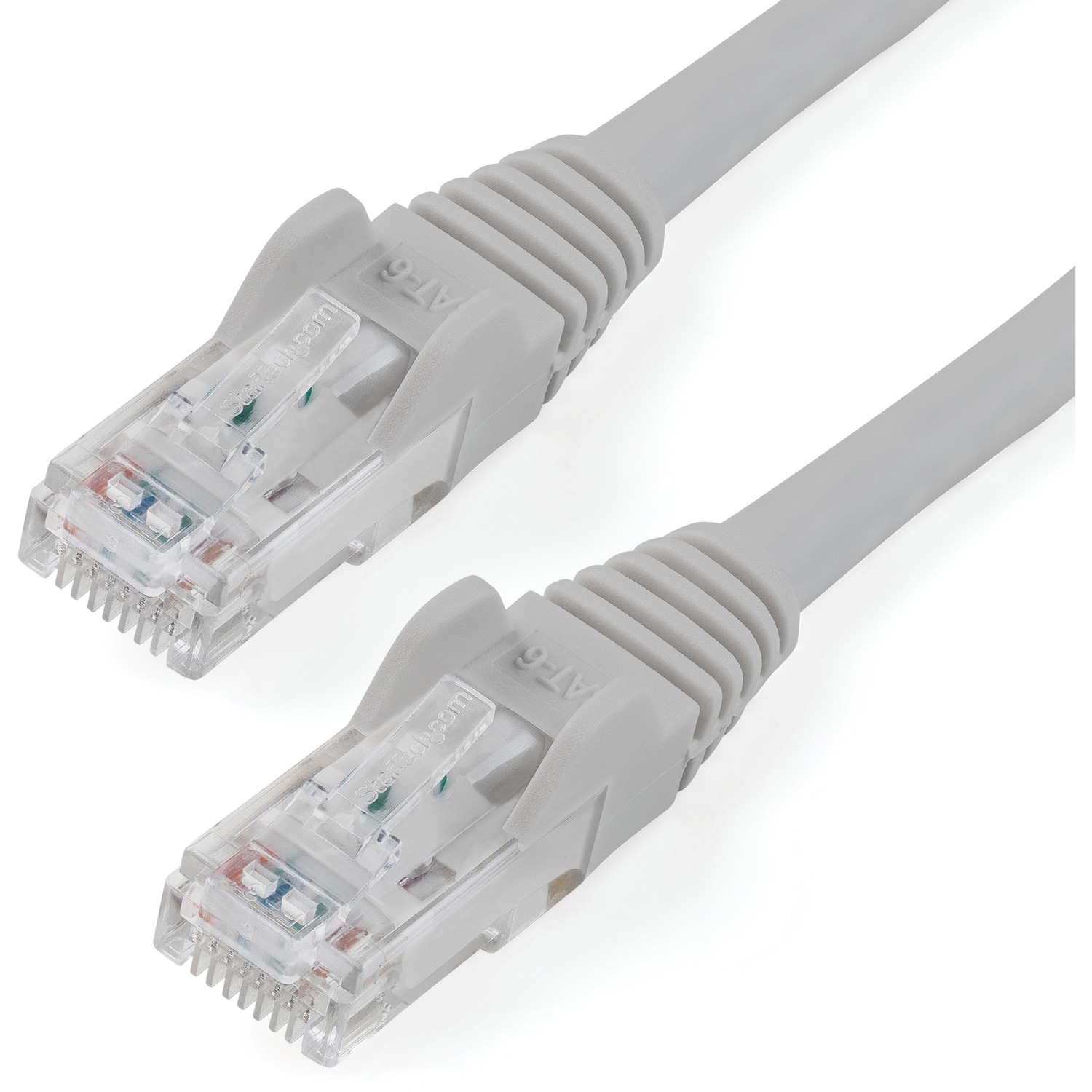 50ft Gray CAT6 Ethernet cable delivers Multi Gigabit 1/2.5/5Gbps &amp; 10Gbps up to 160ft - 650MHz - Fluke tested to ANSI/TIA-568-2.D Category 6 - 24 AWG stranded 100% copper UL Rated wire (E132276-A) 100W PoE - 50 foot - ETL - Snagless UTP patch cord
