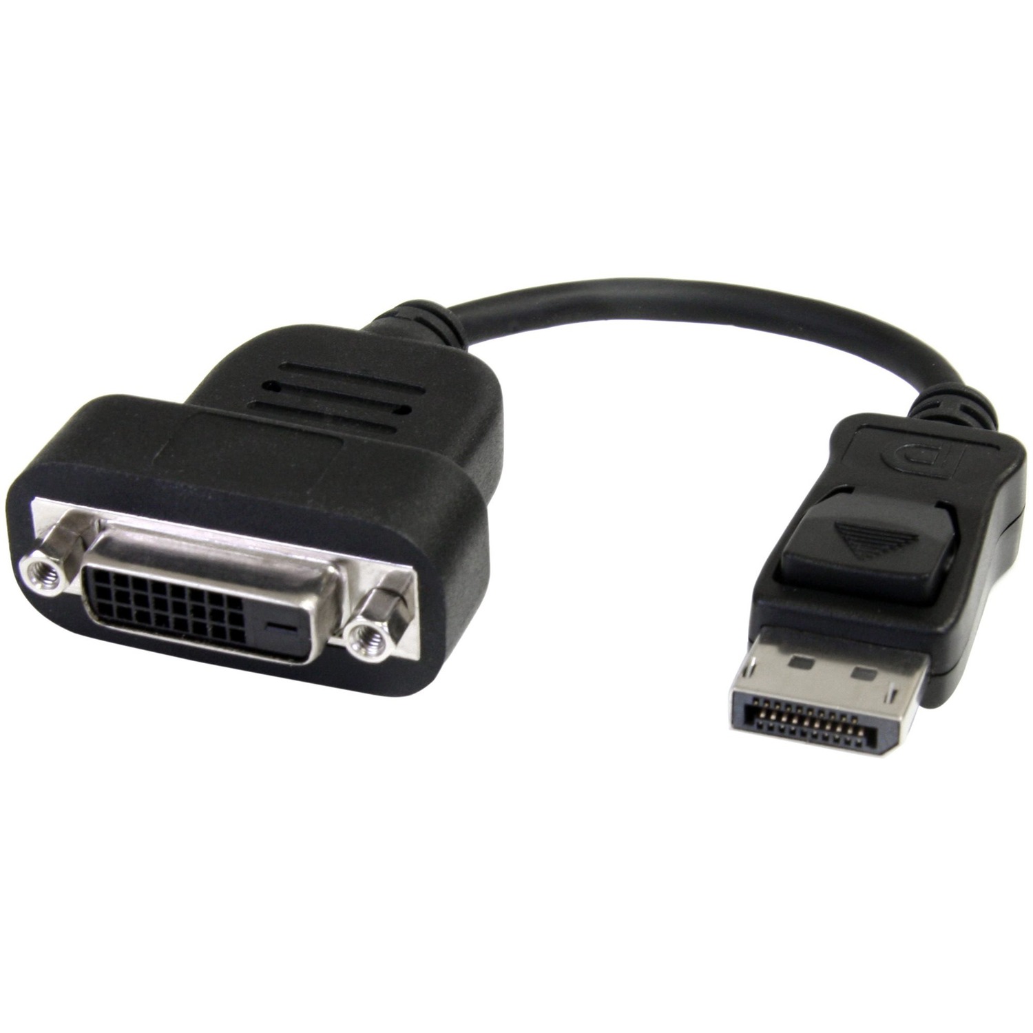 Active DisplayPort 1.2 to DVI-D single-link adapter supports 1920x1200/1080p @ 60Hz; HBR2; EDID/DDC - DisplayPort to DVI adapter/video converter for DP/DP++ source supports Apple Cinema Display HD monitors - Latching DP connector