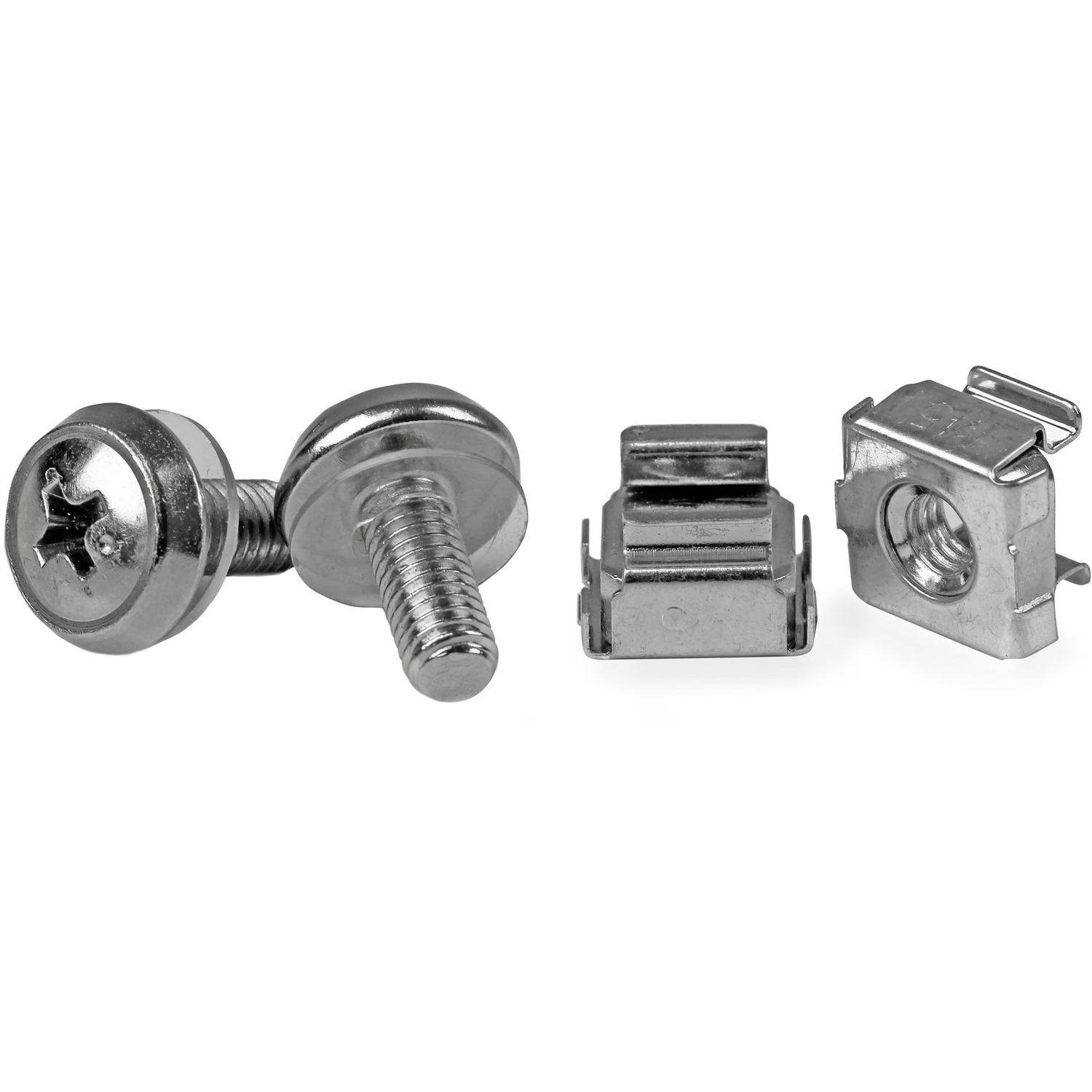 Install your rack-mountable hardware securely with these high quality screws and nuts - M5 Screws - Rack Screws - Rack Nuts - Cage Nuts - CageNuts - 50 Pkg M5 Mounting Screws &amp; Cage Nuts for Server Rack Cabinet