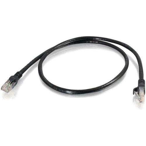 75 ft Category 6 Network Cable for Network Device - First End: 1 x RJ-45 Network - Male - Second End: 1 x RJ-45 Network - Male - Black - 1 Each