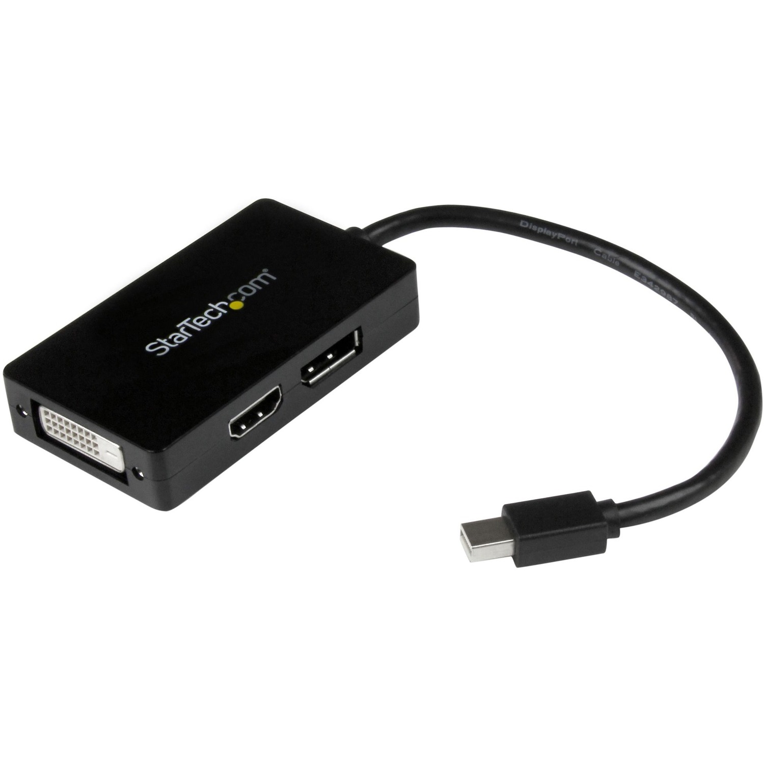 Connect your mini DisplayPort Device to a DisplayPort, HDMIor DVI Display, with this Compact, All-in-One Adapter - mini displayport to displayport adapter - displayport converter - mini displayport adapter - mini displayport to DVI - Mini displayport to hdmi