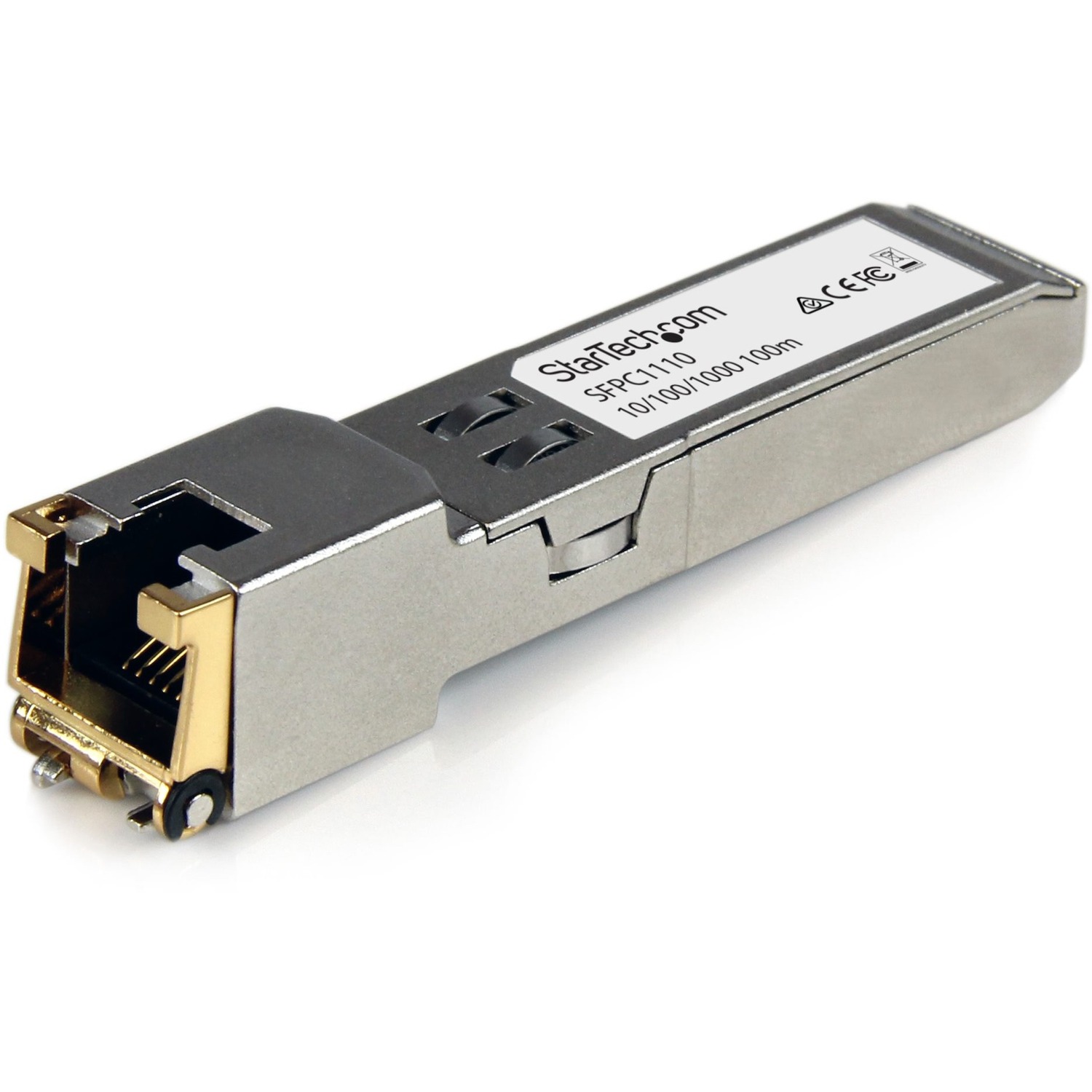 Cisco SFP-GE-T Compatible SFP - 1000BASE-T 1 Gbps - 1GbE Module - 10/100/1000 Mbps Copper Transceiver - 100m (328ft) - RJ-45 Connector - Hot-Swappable &amp; MSA Compliant - Lifetime Warranty