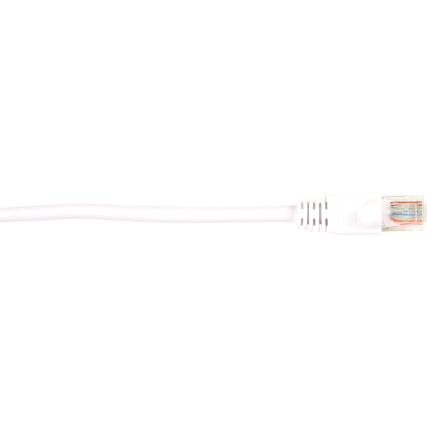 7 ft Category 5e Network Cable for Network Device - First End: 1 x RJ-45 Network - Male - Second End: 1 x RJ-45 Network - Male - 1 Gbit/s - Patch Cable - Gold Plated Contact - CM - 26 AWG - White