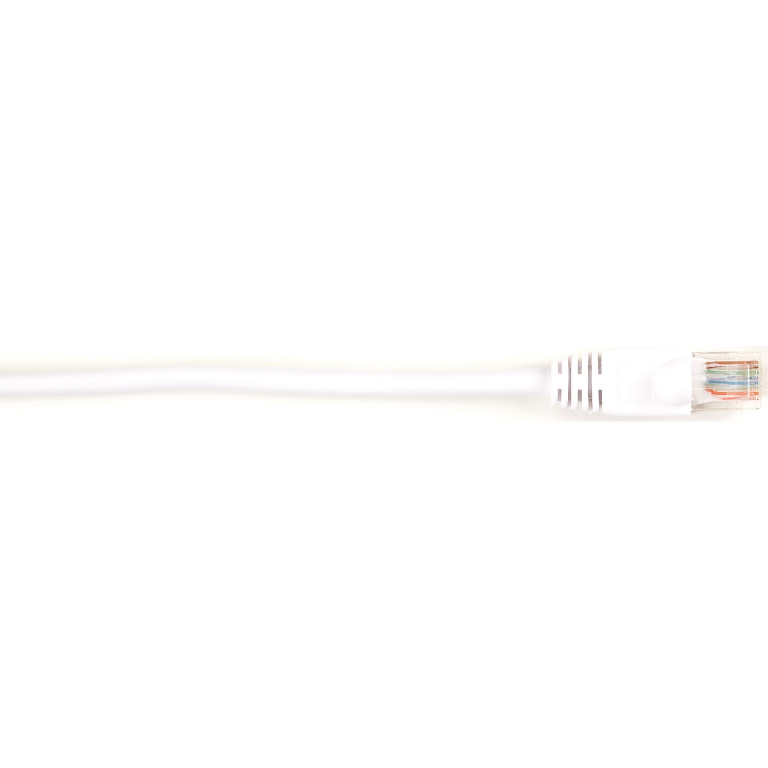 1 ft Category 6 Network Cable for Network Device - First End: 1 x RJ-45 Network - Male - Second End: 1 x RJ-45 Network - Male - 1 Gbit/s - Patch Cable - Gold Plated Contact - CM - 26 AWG - White