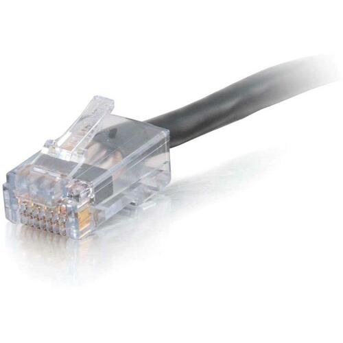 20 ft Category 6 Network Cable for Network Device, Modem - First End: 1 x RJ-45 Network - Male - Second End: 1 x RJ-45 Network - Male - Patch Cable - Gold Plated Contact - Black - 1 Each