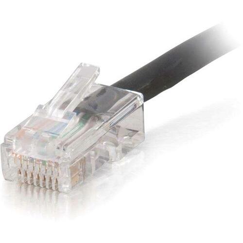Category 5e for Network Device - RJ-45 Male - RJ-45 Male - Plenum-Rated - 7ft - Black