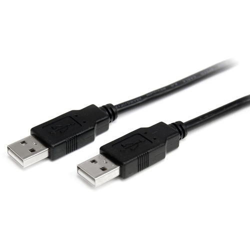 StarTech 1m USB 2.0 A to A Cable - M/M (USB2AA1M) Connect USB 2.0 devices to a USB hub or to your computer - usb a male to a male cable - 1m usb 2.0 aa cable