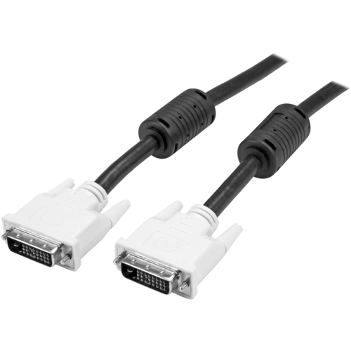 Provides a high-speed, crystal-clear connection to your DVI digital devices - 10ft DVI-D Dual Link Cable - DVI-D Cable - 10 ft Male to Male DVI-D Cable - 25 pin DVI Cable - 10 feet DVI-D Dual Link Digital Video Monitor Cable M/M - Black - 2560x1600