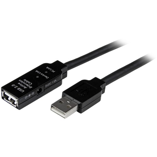 Extend the distance between a computer and a USB 2.0 device by 15 meters - usb 2.0 active extension cable - usb 2.0 repeater cable - 15m usb extension cable - usb 2.0 extension cable - usb 2.0 extension cord