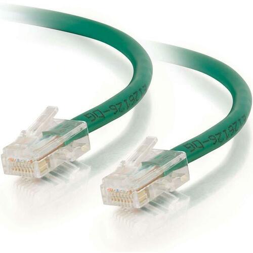 35 ft Category 6 Network Cable for Network Device - First End: 1 x RJ-45 Network - Male - Second End: 1 x RJ-45 Network - Male - Patch Cable - Green - 1 Each