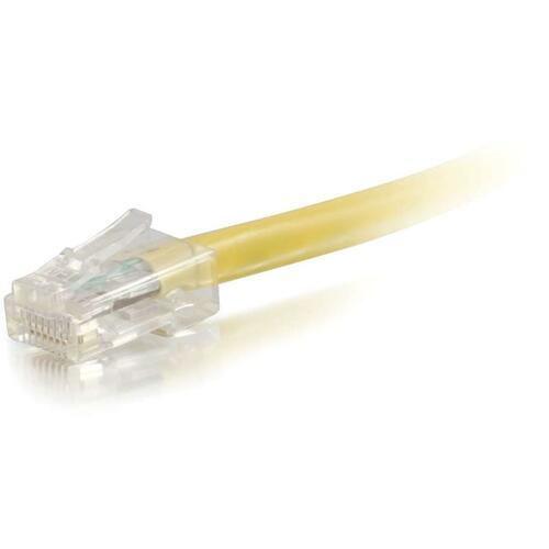 2 ft Category 6 Network Cable for Network Device - First End: 1 x RJ-45 Network - Male - Second End: 1 x RJ-45 Network - Male - Patch Cable - Yellow - 1 Each