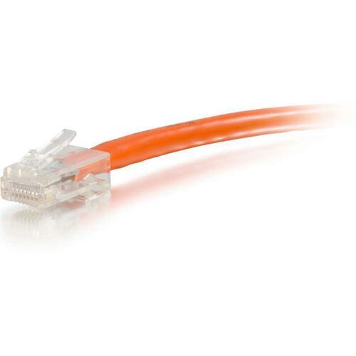 100 ft Category 6 Network Cable for Network Device - First End: 1 x RJ-45 Network - Male - Second End: 1 x RJ-45 Network - Male - Patch Cable - Orange - 1 Each