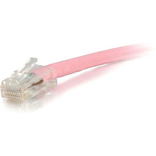 3 ft Category 6 Network Cable for Network Device - First End: 1 x RJ-45 Network - Male - Second End: 1 x RJ-45 Network - Male - Patch Cable - Pink - 1 Each