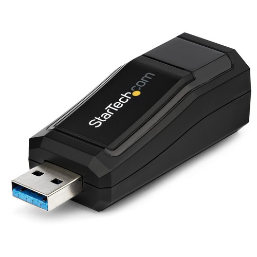 StarTech USB 3.0 to Gigabit Ethernet NIC Network Adapter ? 10/100/1000 Mbps (USB31000NDS) Add Gigabit Ethernet network connectivity to a Laptop or Desktop through a USB 3.0 port - USB 3.0 to Gigabit Ethernet - USB 3.0 Gigabit Adapter - USB 3.0 to Ethernet - USB 3.0 Ethernet Adapter - ? 10/100/1000 Mbps USB 3.0 Network Adapter