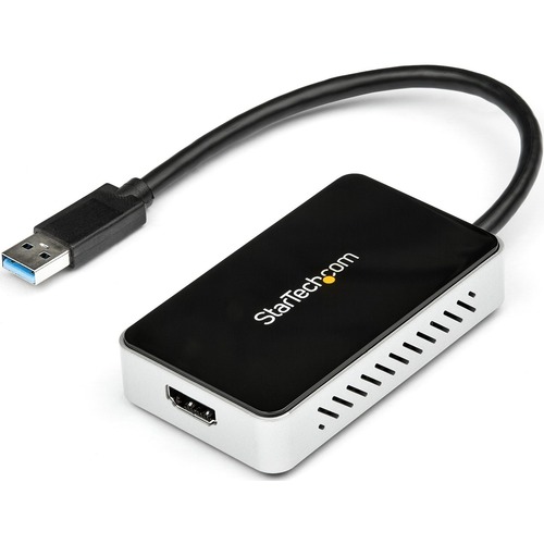 Connect an HDMI-equipped display through USB 3.0, while keeping the USB 3.0 port available - USB 3 to VGA Video Card - USB 3.0 to HDMI External Video Card Multi-Monitor Graphics Adapter with Built in 1-Port USB Hub - 1920x1200 / 1080p