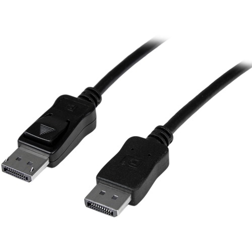 Active 15m/49.2ft DisplayPort cable supports 4K (3840 x 2160 at 30Hz)/10.8 Gbps bandwidth/HBR/MST - In-built video amplifier; Light-weight 32AWG wire/PVC jacket - For office/boardroom with laptop/workstation and monitor/projector; Samsung/Sony