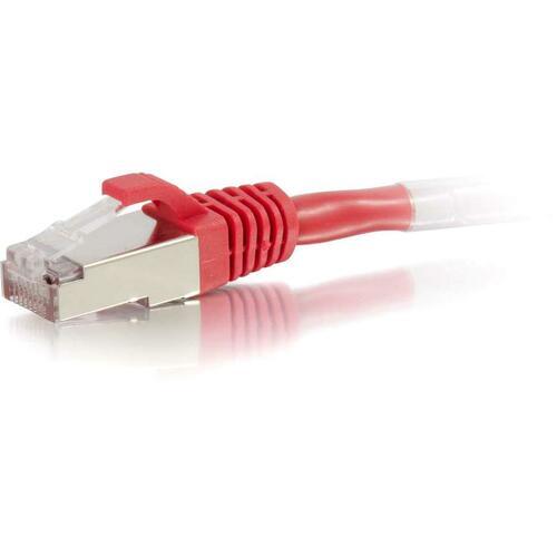 Category 6 for Network Device - RJ-45 Male - RJ-45 Male - Shielded - 8ft - Red