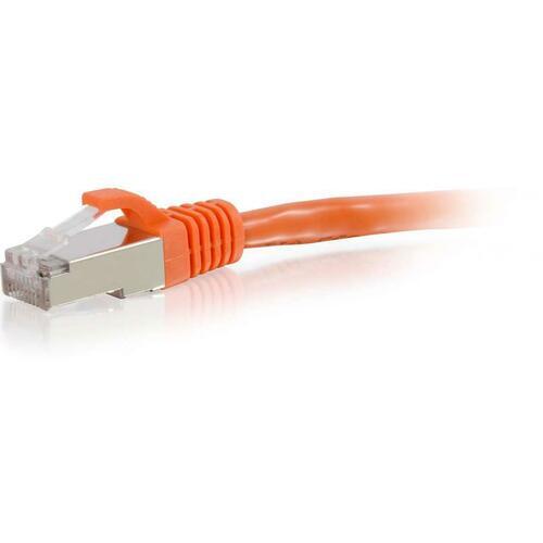 Category 6 for Network Device - RJ-45 Male - RJ-45 Male - Shielded - 14ft - Orange