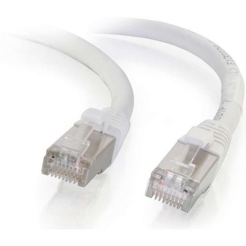 Category 6 for Network Device - RJ-45 Male - RJ-45 Male - Shielded - 9ft - White