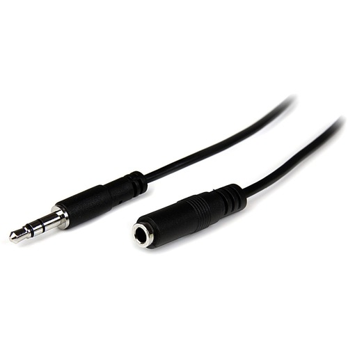 Extend the reach of your mobile audio device from your headphones/earphones or your stereo system - Headphone Extension Cable - Audio Extension Cable - Earphone Extension Cable - Slim 3.5mm Mini Jack Extension Cable - 2m Stereo Extension Cord M/F