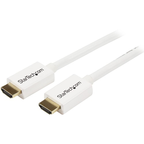 23ft/7m HDMI 1.4b Cable with Ethernet; 4K (3840x2160p 30Hz)/Full HD 1080p/10.2 Gbps bandwidth/8Ch Audio - Ultra HD cord; CL3 rated jacket for in-wall installs - 30AWG/gold-plated connectors - For laptop/workstation; UHD/4K monitors/projector/display
