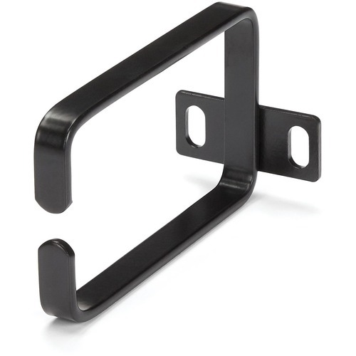 Add a cable management hook to your server rack or cabinet for strain relief and organization - 1U Vertical Server Rack Cable Management D-Ring Hook - 2.2x3.9in (5.7x10cm) Cable Organizer - Rackmount Cable Ring - Cable D-Ring - Cable Manager