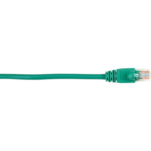 Black Box Connect Cat.5e UTP Patch Network Cable (CAT5EPC006GN) 6 ft Category 5e Network Cable for Network Device - First End: 1 x RJ-45 Network - Male - Second End: 1 x RJ-45 Network - Male - 1 Gbit/s - Patch Cable - Gold Plated Contact - CM - 26 AWG - Green