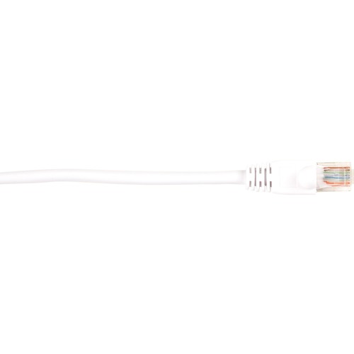 6 ft Category 5e Network Cable for Network Device - First End: 1 x RJ-45 Network - Male - Second End: 1 x RJ-45 Network - Male - 1 Gbit/s - Patch Cable - Gold Plated Contact - CM - 26 AWG - White