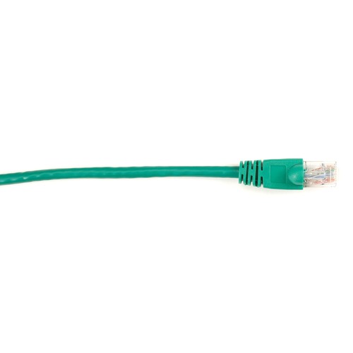 2 ft Category 6 Network Cable for Network Device - First End: 1 x RJ-45 Network - Male - Second End: 1 x RJ-45 Network - Male - 1 Gbit/s - Patch Cable - Gold Plated Contact - CM - 26 AWG - Green