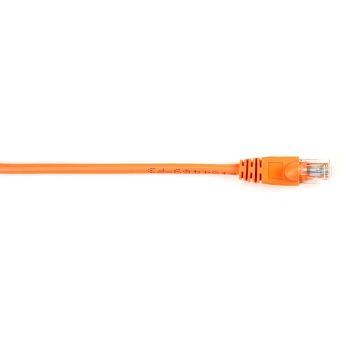 2 ft Category 6 Network Cable for Network Device - First End: 1 x RJ-45 Network - Male - Second End: 1 x RJ-45 Network - Male - 1 Gbit/s - Patch Cable - Gold Plated Contact - CM - 26 AWG - Orange