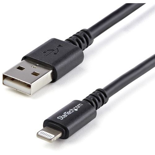 Charge and Sync your Apple&amp;reg; Lightning-equipped devices over longer distances - Lightning Cable - iPhone 5 Cable - Long Lightning to USB Cable - Black Lightning Cable for iPhone iPod iPad - 8 pin Lightning Cable - 3m 10 ft Lightning to USB Cable