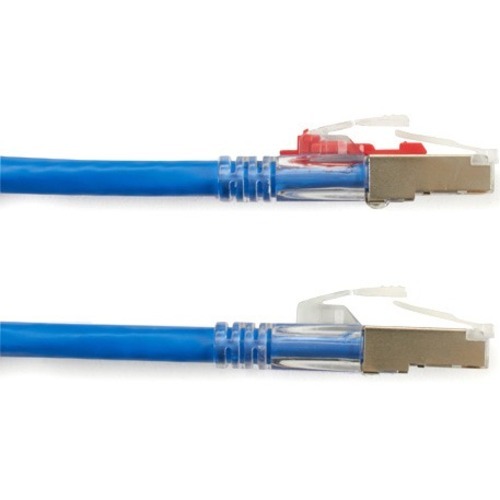 10 ft Category 5e Network Cable for Patch Panel, Wallplate, Network Device - First End: 1 x RJ-45 Network - Male - Second End: 1 x RJ-45 Network - Male - 1 Gbit/s - Patch Cable - Shielding - Gold Plated Contact - CM - 24 AWG - Blue