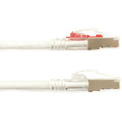 3 ft Category 5e Network Cable for Patch Panel, Wallplate, Network Device - First End: 1 x RJ-45 Network - Male - Second End: 1 x RJ-45 Network - Male - 1 Gbit/s - Patch Cable - Shielding - Gold Plated Contact - CM - 24 AWG - White