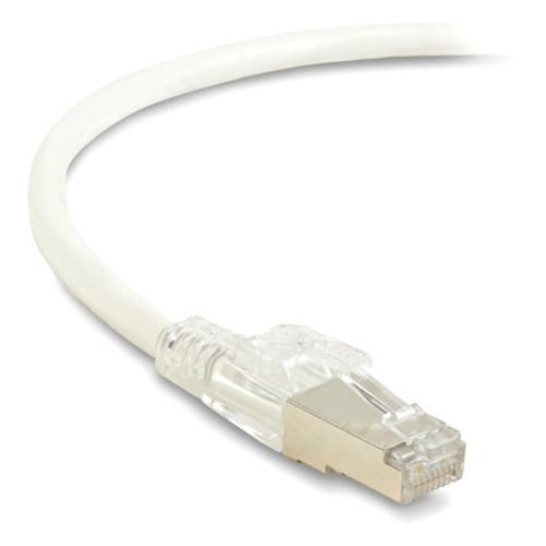 15 ft Category 5e Network Cable for Patch Panel, Wallplate, Network Device - First End: 1 x RJ-45 Network - Male - Second End: 1 x RJ-45 Network - Male - 1 Gbit/s - Patch Cable - Shielding - Gold Plated Contact - CM - 24 AWG - White
