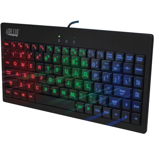 Cable Connectivity - USB Interface - 87 Key - English (US) - Point of Sale (POS), Kiosk - Windows - Membrane Keyswitch - Black