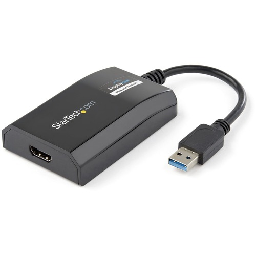 USB 3.0 to HDMI adapter supports 1080p/5ch audio - USB to HDMI adapter to connect your USB Type-A computer/laptop to an HDMI monitor/projector - USB external video/graphics card has auto-driver install w/ Windows/Chrome - Windows/macOS/Chrome/Ubuntu