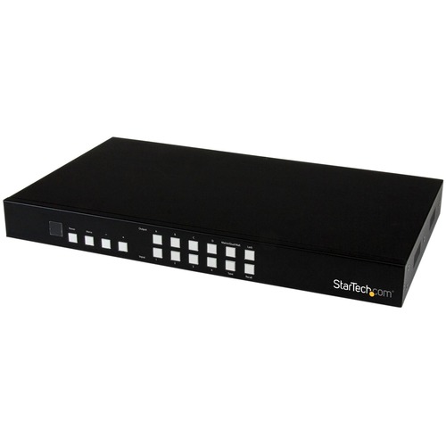 Share and switch four distinct HDMI audio/video sources between four HDMI displays, with optional Picture-and-Picture - HDMI Switch - HDMI Matrix Switch - HDMI Switcher - 4 way HDMI Splitter - HDMI Matrix with Picture and Picture - HDMI Matrix