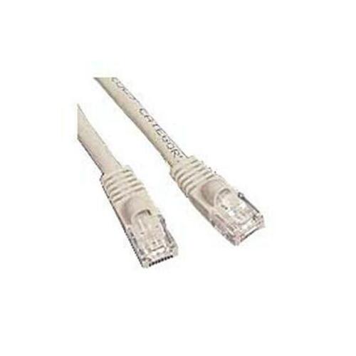 25 ft Category 5 Network Cable - First End: 1 x RJ-45 Network - Male - Second End: 1 x RJ-45 Network - Male - Patch Cable - Gray