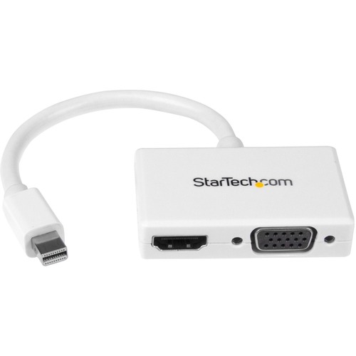 Connect a Mini DisplayPort-equipped PC or Mac to an HDMI or VGA display - Mini Displayport to HDMI - Mini DisplayPort to VGA - Mini DP to HDMI - Mini DP to VGA - MacBook to projector - MacBook video output - Mini DisplayPort to VGA and HDMI