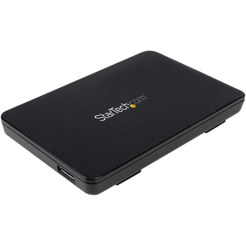 Get the faster speed of USB 3.1 Gen 2 (10 Gbps) in lightweight portable storage - 2.5" SATA SSD/HDD hard drive enclosure - USB 3.1 Gen 2 to SATA drive enclosure - Tool-free HDD enclosure - Supports SATA III (6 Gbps) &amp; UASP - Backward compatible