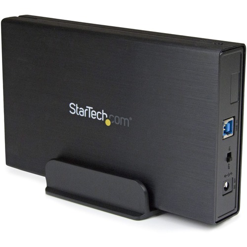 High speed, high capacity data storage with USB 3.1 Gen 2 - 3.5 HDD enclosure - 3.5 SATA hard drive enclosure - Supports SATA III (6 Gbps) - Up to 6TB drive capacity - Supports SATA I, II and III - Compatible with USB 3.0 and 2.0 systems - Aluminum