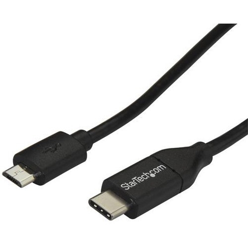 Charge and sync your USB 2.0 Micro-B devices from a USB-C host - 3 ft USB 2.0 USB C to Micro-B Cable - 1m USB Type C to Micro-B Cable - 3ft USB Type-C to Micro USB Cable M/M - Guaranteed reliability with a lifetime warranty